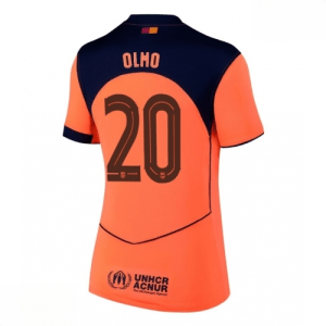 Echipament fotbal Barcelona Dani Olmo #20 Tricou Treilea 2025-26 pentru femei mânecă scurtă
