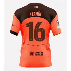 Echipament fotbal Barcelona Fermin Lopez #16 Tricou Treilea 2025-26 pentru bărbați