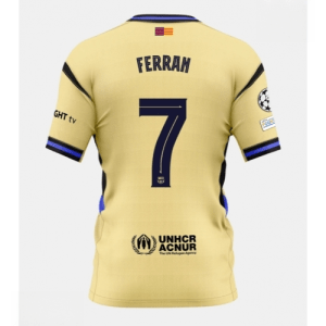 Echipament fotbal Barcelona Ferran Torres #7 Tricou Deplasare 2025-26 pentru bărbați