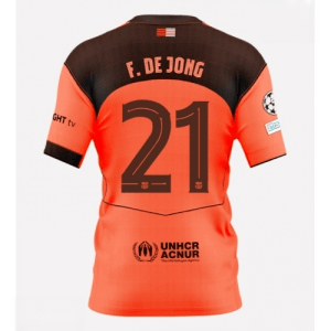 Echipament fotbal Barcelona Frenkie de Jong #21 Tricou Treilea 2025-26 pentru bărbați