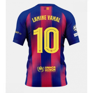Echipament fotbal Barcelona Lamine Yamal #10 Tricou Acasa 2025-26 pentru bărbați