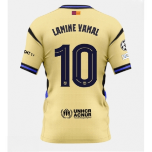 Echipament fotbal Barcelona Lamine Yamal #10 Tricou Deplasare 2025-26 pentru bărbați