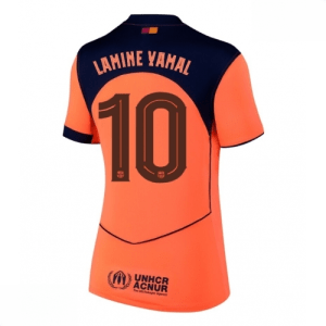 Echipament fotbal Barcelona Lamine Yamal #10 Tricou Treilea 2025-26 pentru femei mânecă scurtă