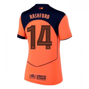 Echipament fotbal Barcelona Marcus Rashford #14 Tricou Treilea 2025-26 pentru femei mânecă scurtă