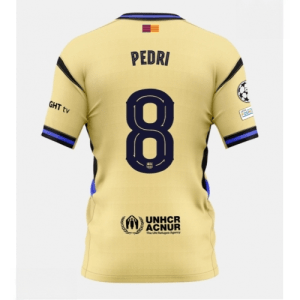 Echipament fotbal Barcelona Pedri Gonzalez #8 Tricou Deplasare 2025-26 pentru bărbați