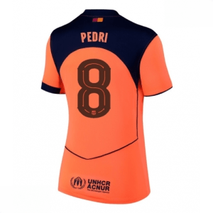 Echipament fotbal Barcelona Pedri Gonzalez #8 Tricou Treilea 2025-26 pentru femei mânecă scurtă