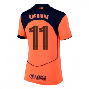 Echipament fotbal Barcelona Raphinha Belloli #11 Tricou Treilea 2025-26 pentru femei mânecă scurtă