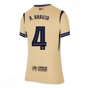 Echipament fotbal Barcelona Ronald Araujo #4 Tricou Deplasare 2025-26 pentru femei mânecă scurtă