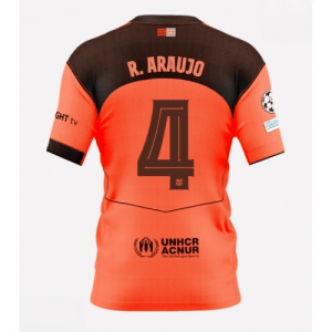 Echipament fotbal Barcelona Ronald Araujo #4 Tricou Treilea 2025-26 pentru bărbați