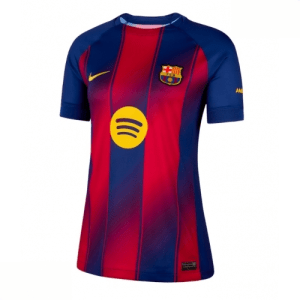 Echipament fotbal Barcelona Tricou Acasa 2025-26 pentru femei mânecă scurtă