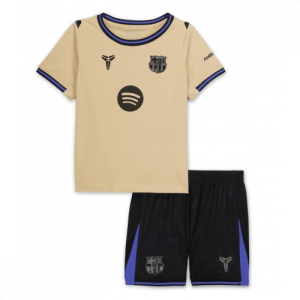 Echipament fotbal Barcelona copii Tricou Deplasare 2025-26 pentru set fotbal