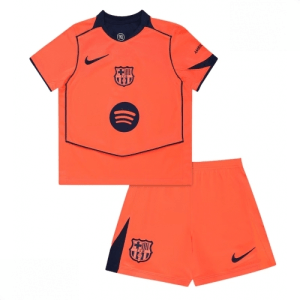 Echipament fotbal Barcelona copii Tricou Treilea 2025-26 pentru set fotbal