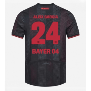 Echipament fotbal Bayer Leverkusen Aleix Garcia #24 Tricou Acasa 2025-26 pentru bărbați