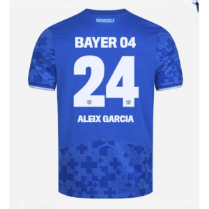 Echipament fotbal Bayer Leverkusen Aleix Garcia #24 Tricou Treilea 2025-26 pentru bărbați