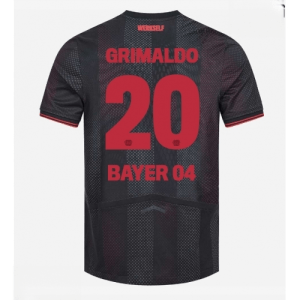 Echipament fotbal Bayer Leverkusen Alejandro Grimaldo #20 Tricou Acasa 2025-26 pentru bărbați