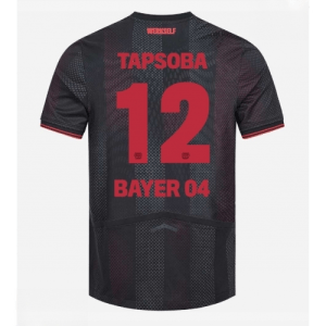 Echipament fotbal Bayer Leverkusen Edmond Tapsoba #12 Tricou Acasa 2025-26 pentru bărbați