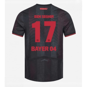 Echipament fotbal Bayer Leverkusen Eliesse Ben Seghir #17 Tricou Acasa 2025-26 pentru bărbați
