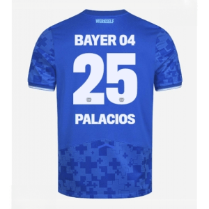 Echipament fotbal Bayer Leverkusen Exequiel Palacios #25 Tricou Treilea 2025-26 pentru bărbați