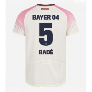 Echipament fotbal Bayer Leverkusen Loic Bade #5 Tricou Deplasare 2025-26 pentru bărbați