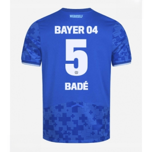 Echipament fotbal Bayer Leverkusen Loic Bade #5 Tricou Treilea 2025-26 pentru bărbați