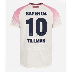 Echipament fotbal Bayer Leverkusen Malik Tillman #10 Tricou Deplasare 2025-26 pentru bărbați