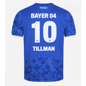 Echipament fotbal Bayer Leverkusen Malik Tillman #10 Tricou Treilea 2025-26 pentru bărbați