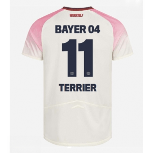 Echipament fotbal Bayer Leverkusen Martin Terrier #11 Tricou Deplasare 2025-26 pentru bărbați