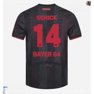 Echipament fotbal Bayer Leverkusen Patrik Schick #14 Tricou Acasa 2025-26 pentru bărbați