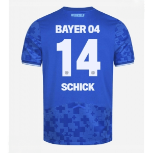 Echipament fotbal Bayer Leverkusen Patrik Schick #14 Tricou Treilea 2025-26 pentru bărbați