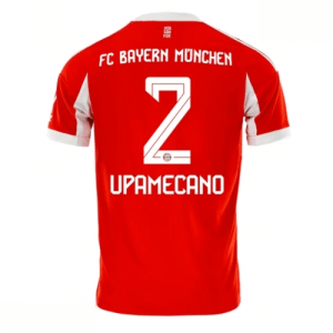 Echipament fotbal Bayern Munich Dayot Upamecano #2 Tricou Acasa 2025-26 pentru bărbați
