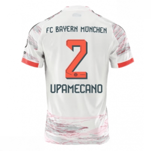 Echipament fotbal Bayern Munich Dayot Upamecano #2 Tricou Deplasare 2025-26 pentru bărbați