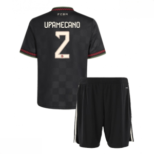 Echipament fotbal Bayern Munich Dayot Upamecano #2 Tricou Treilea 2025-26 pentru copii set fotbal