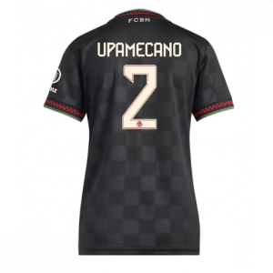 Echipament fotbal Bayern Munich Dayot Upamecano #2 Tricou Treilea 2025-26 pentru femei mânecă scurtă