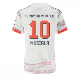 Echipament fotbal Bayern Munich Jamal Musiala #10 Tricou Deplasare 2025-26 pentru femei mânecă scurtă