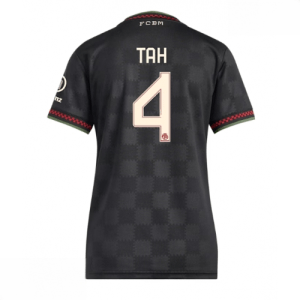 Echipament fotbal Bayern Munich Jonathan Tah #4 Tricou Treilea 2025-26 pentru femei mânecă scurtă