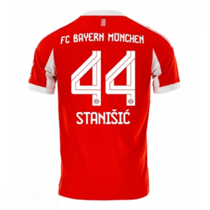 Echipament fotbal Bayern Munich Josip Stanisic #44 Tricou Acasa 2025-26 pentru bărbați