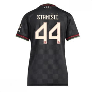 Echipament fotbal Bayern Munich Josip Stanisic #44 Tricou Treilea 2025-26 pentru femei mânecă scurtă