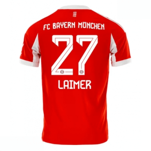 Echipament fotbal Bayern Munich Konrad Laimer #27 Tricou Acasa 2025-26 pentru bărbați