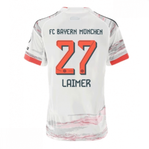 Echipament fotbal Bayern Munich Konrad Laimer #27 Tricou Deplasare 2025-26 pentru femei mânecă scurtă