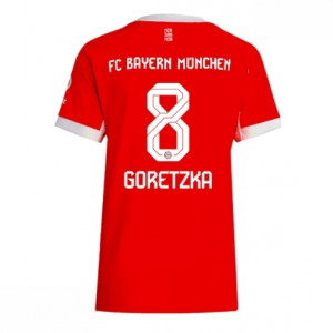 Echipament fotbal Bayern Munich Leon Goretzka #8 Tricou Acasa 2025-26 pentru femei mânecă scurtă