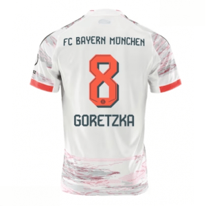 Echipament fotbal Bayern Munich Leon Goretzka #8 Tricou Deplasare 2025-26 pentru bărbați
