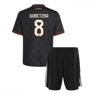 Echipament fotbal Bayern Munich Leon Goretzka #8 Tricou Treilea 2025-26 pentru copii set fotbal