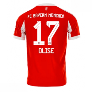 Echipament fotbal Bayern Munich Michael Olise #17 Tricou Acasa 2025-26 pentru bărbați