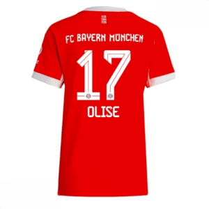 Echipament fotbal Bayern Munich Michael Olise #17 Tricou Acasa 2025-26 pentru femei mânecă scurtă