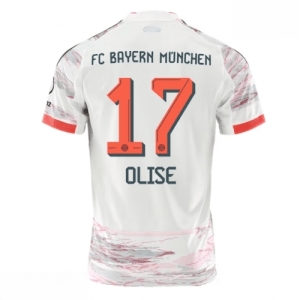 Echipament fotbal Bayern Munich Michael Olise #17 Tricou Deplasare 2025-26 pentru bărbați