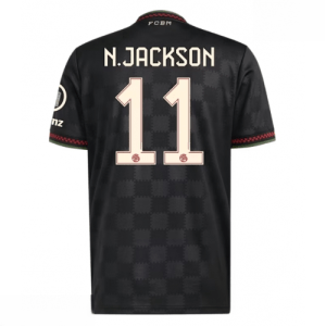 Echipament fotbal Bayern Munich Nicolas Jackson #11 Tricou Treilea 2025-26 pentru bărbați