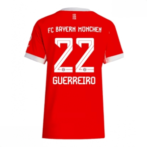 Echipament fotbal Bayern Munich Raphael Guerreiro #22 Tricou Acasa 2025-26 pentru femei mânecă scurtă