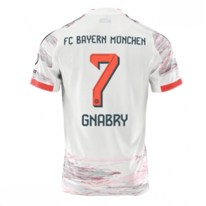 Echipament fotbal Bayern Munich Serge Gnabry #7 Tricou Deplasare 2025-26 pentru bărbați