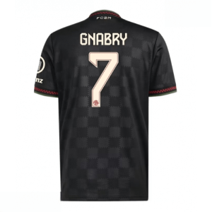 Echipament fotbal Bayern Munich Serge Gnabry #7 Tricou Treilea 2025-26 pentru bărbați