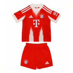 Echipament fotbal Bayern Munich Tricou Acasa 2025-26 pentru copii set fotbal